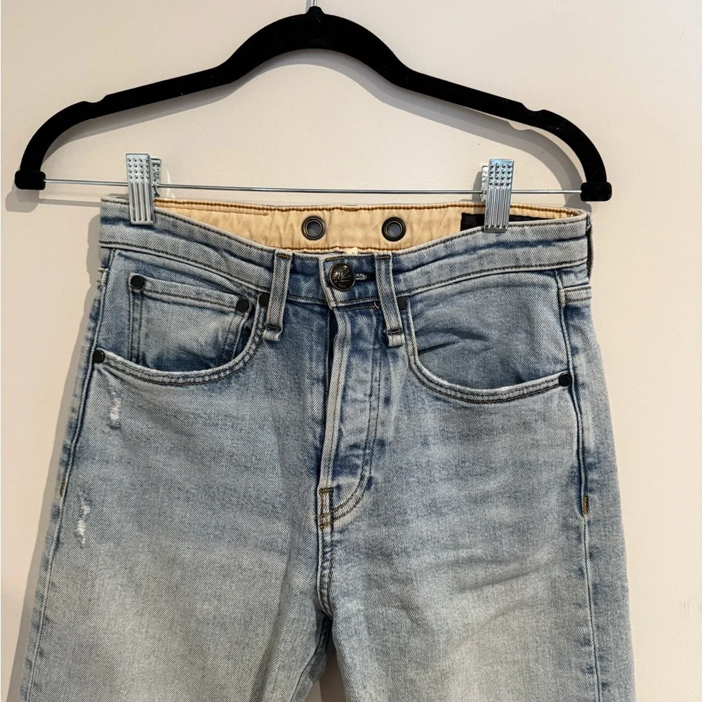 Rag & Bone high rise straight jeans - Picture 2 of 6
